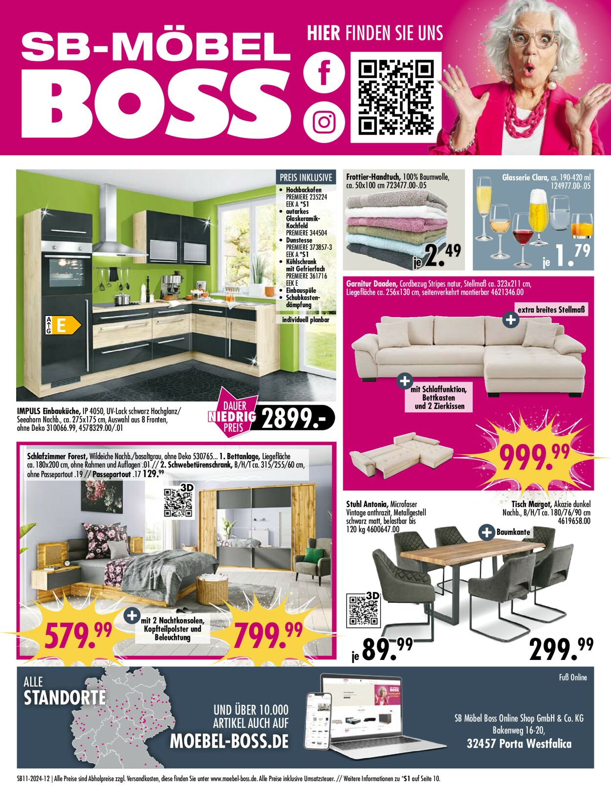 SB Möbel Boss Prospekt - Aktuell vom 08.03-15.03.2024 (Seite 12)