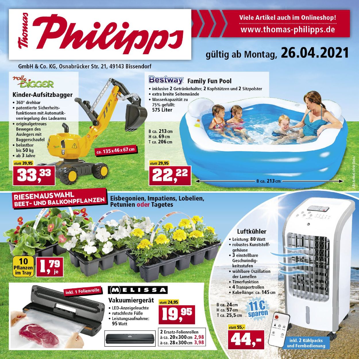 Thomas Philipps Prospekt - Aktuell vom 26.04-30.04.2021