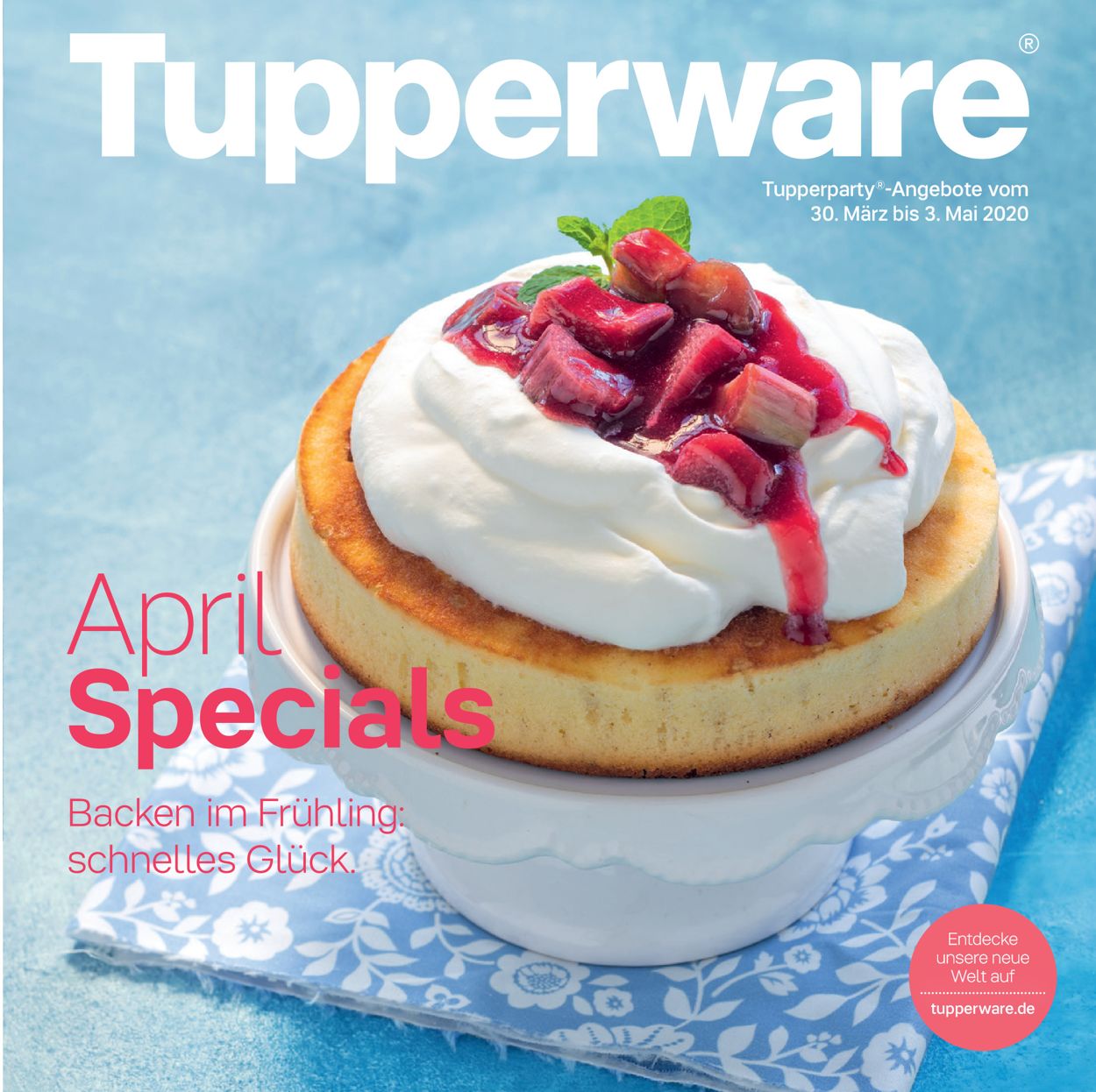 Tupperware Prospekt - Aktuell vom 30.03-03.05.2020