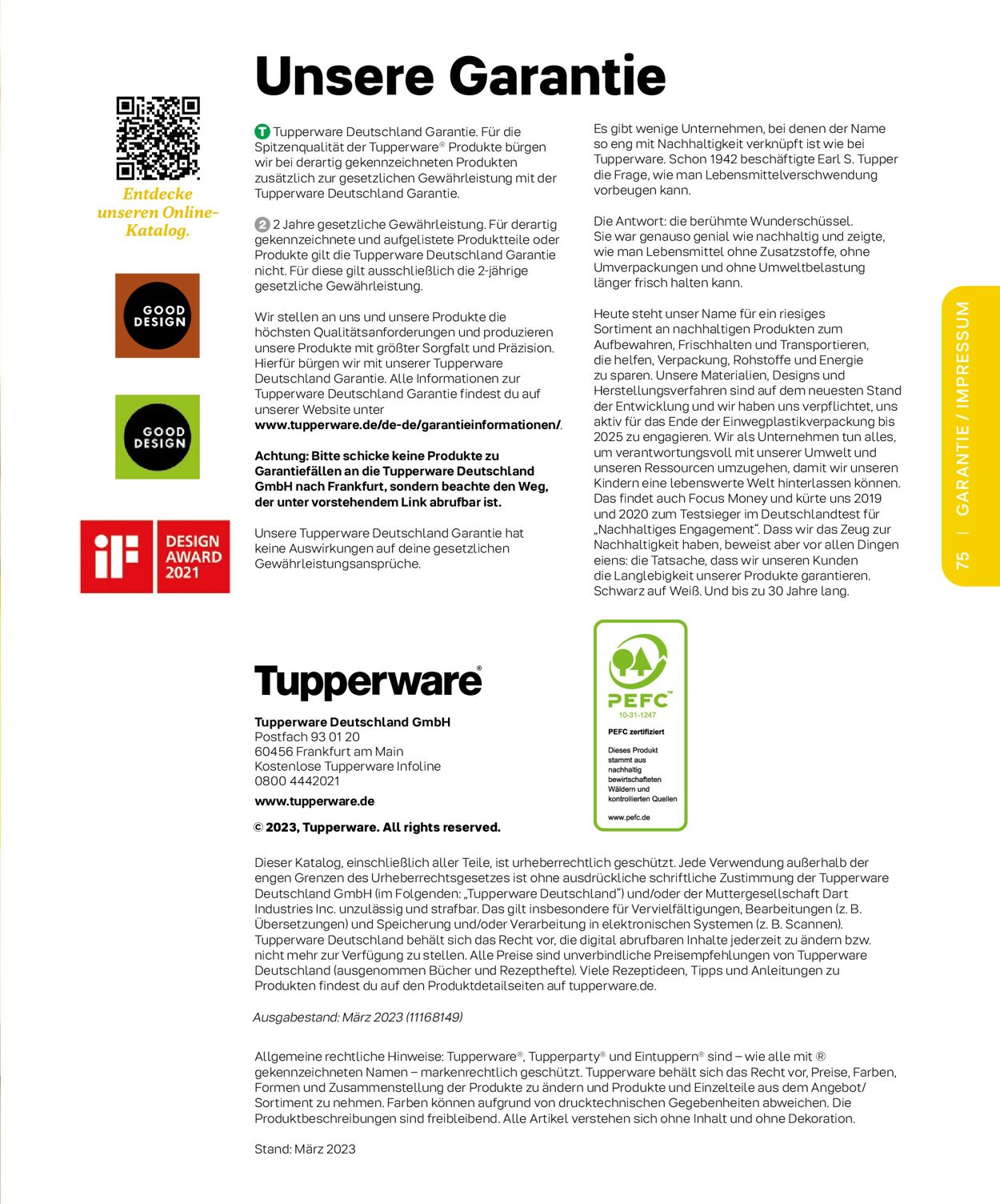 Tupperware Prospekt - Aktuell vom 01.03-31.08.2023 (Seite 75)