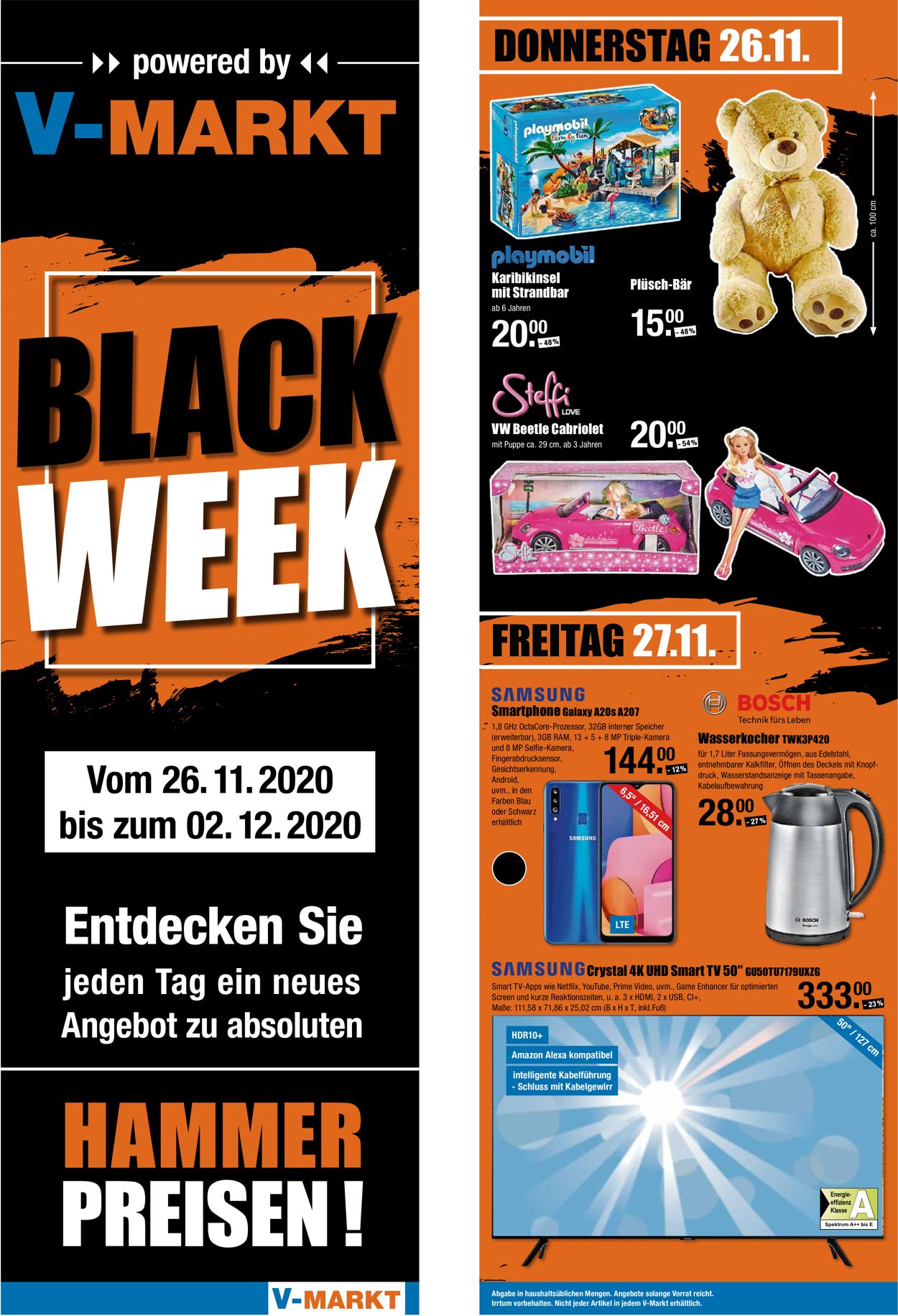 V-Markt - Black Week 2020 Prospekt - Aktuell vom 26.11-02.12.2020 (Seite 11)