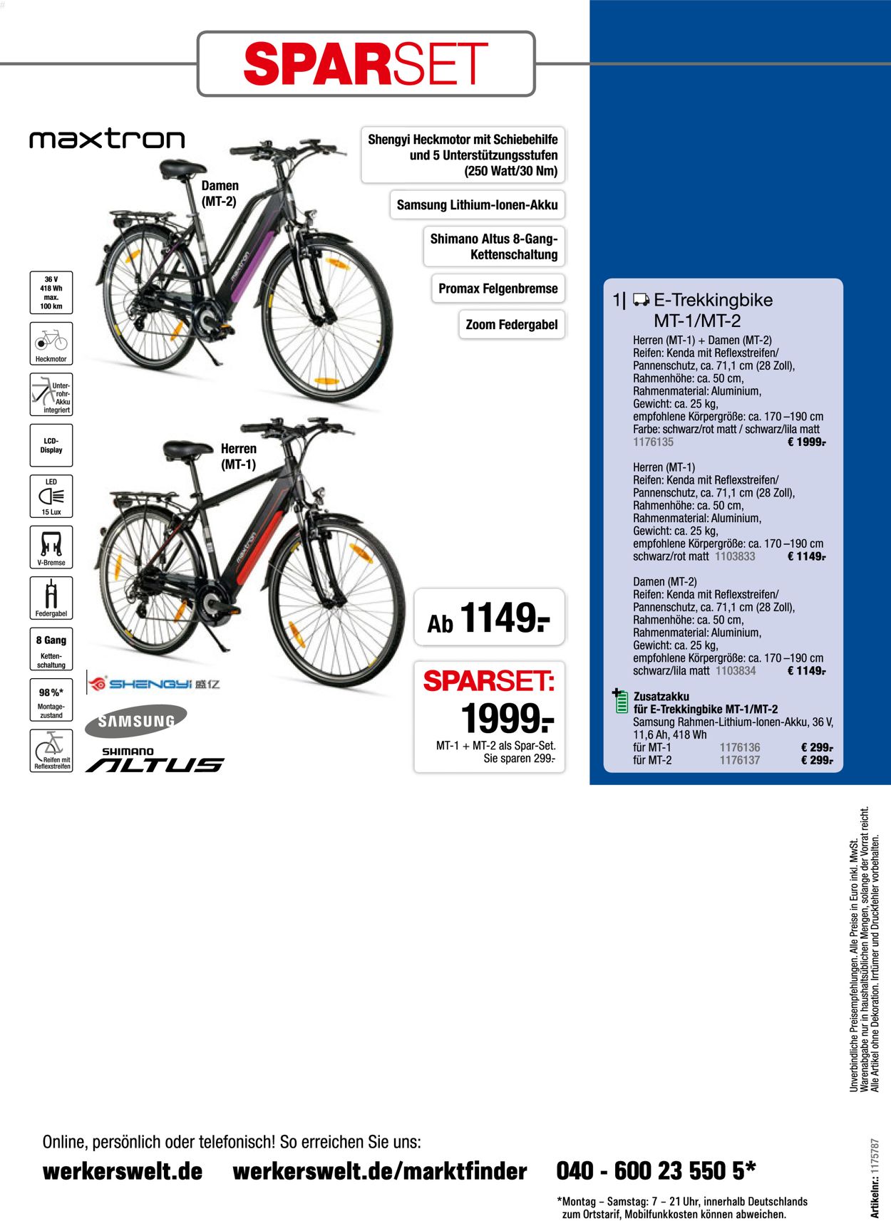 Werkers Welt Fahrrad Prospekt - Aktuell vom 01.03-30.06.2021 (Seite 52)