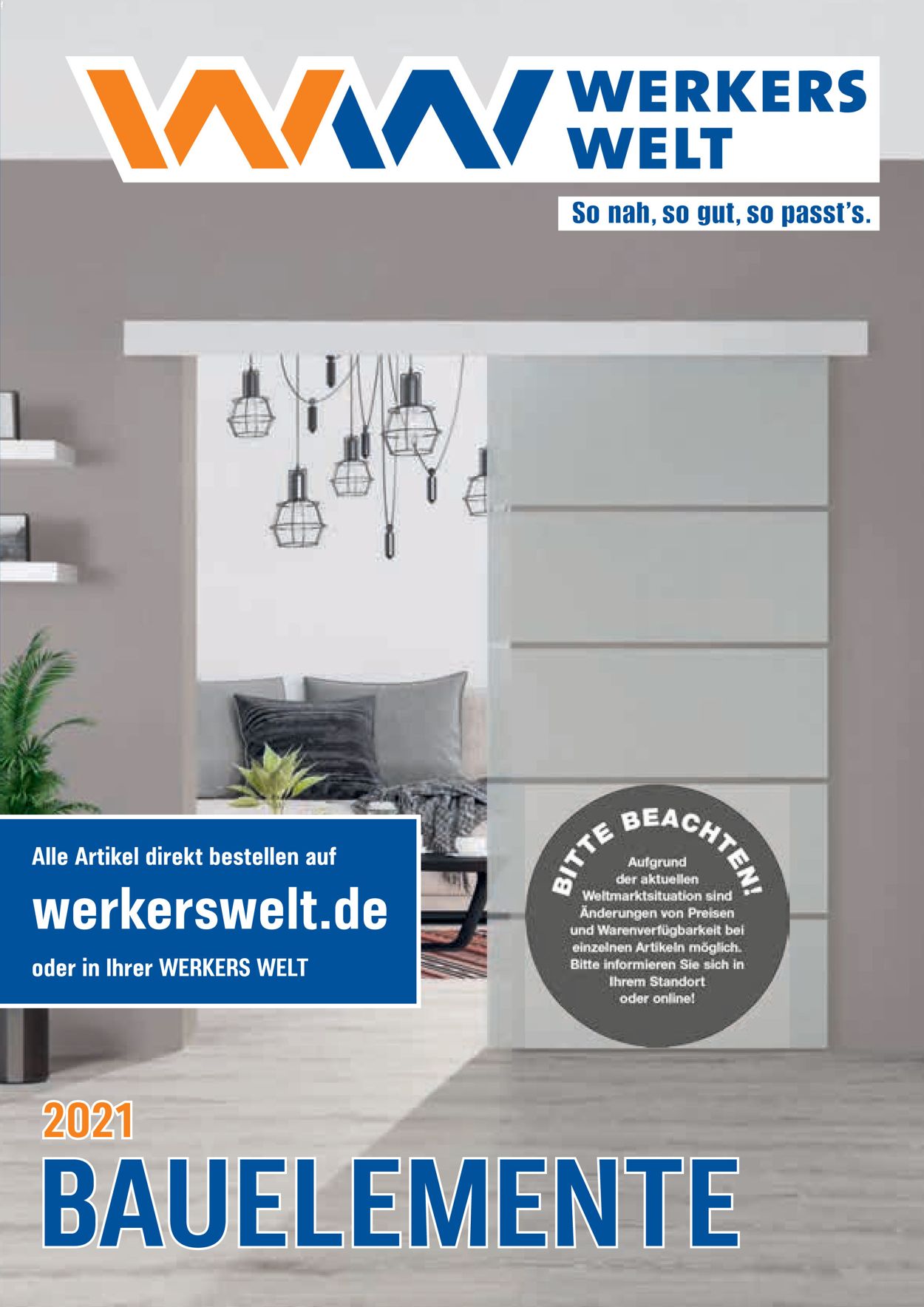 Werkers Welt Bauelemente Prospekt - Aktuell vom 12.04-30.06.2021