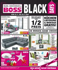 SB Möbel Boss BLACK FRIDAY 2021