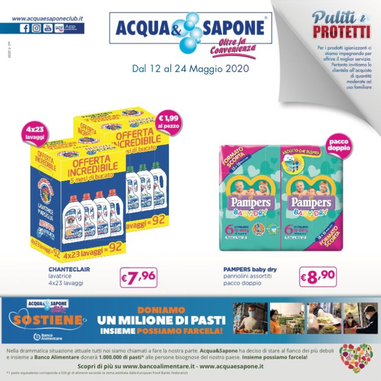 Volantino Acqua & Sapone - Offerte 12/05-24/05/2020