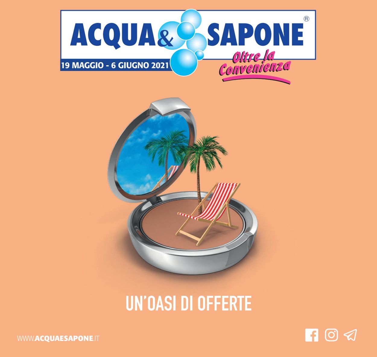 Volantino Acqua & Sapone - Offerte 19/05-06/06/2021