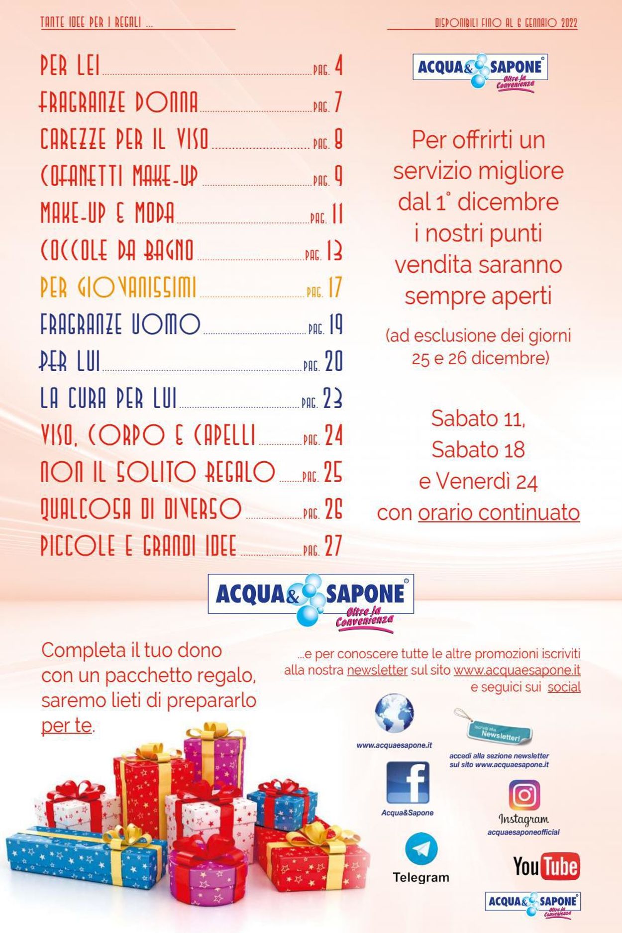 Volantino Acqua & Sapone - Offerte 29/11-06/01/2022 (Pagina 2)