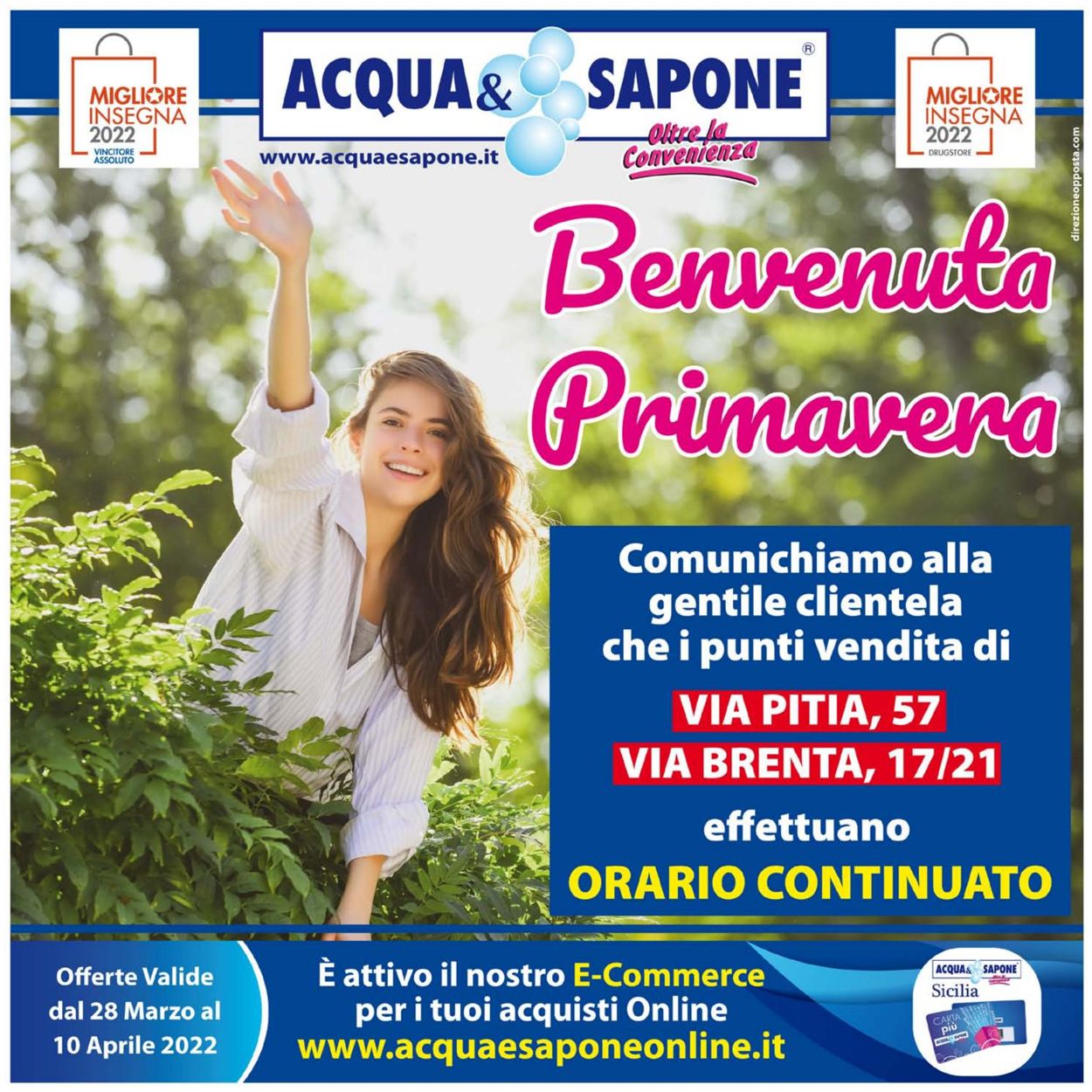 Volantino Acqua & Sapone - Offerte 28/03-10/04/2022