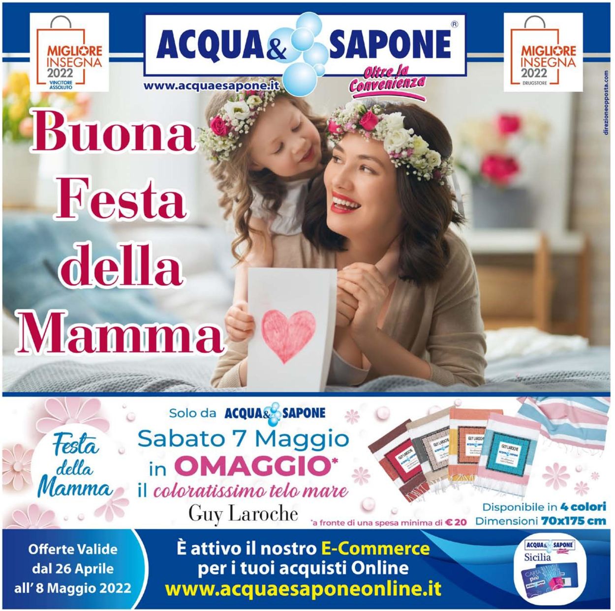 Volantino Acqua & Sapone - Offerte 26/04-08/05/2022