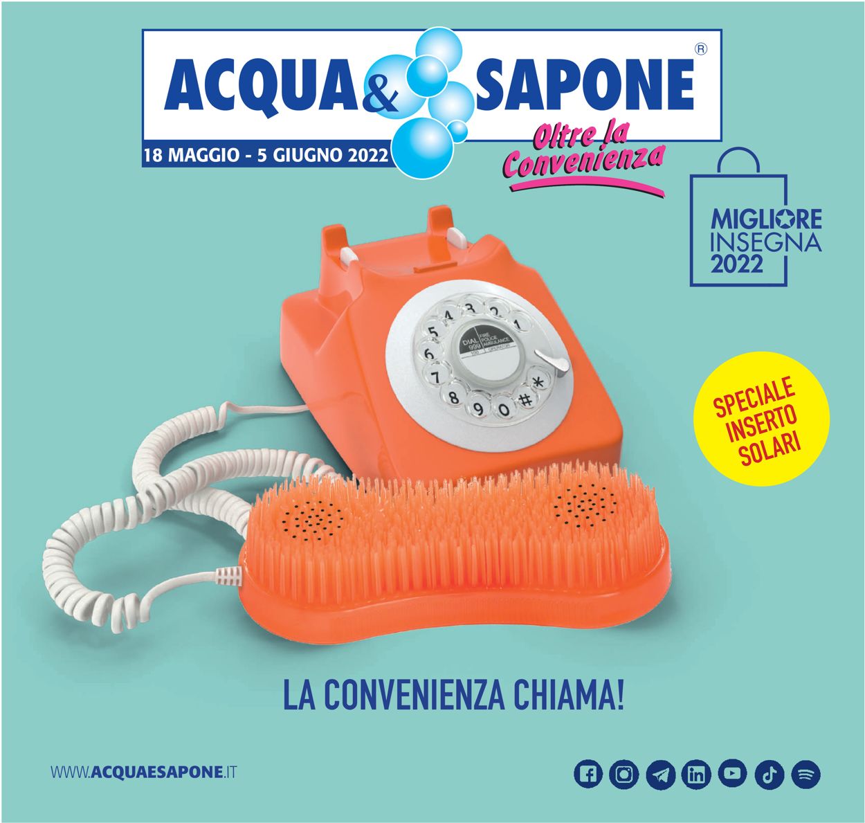 Volantino Acqua & Sapone - Offerte 18/05-05/06/2022