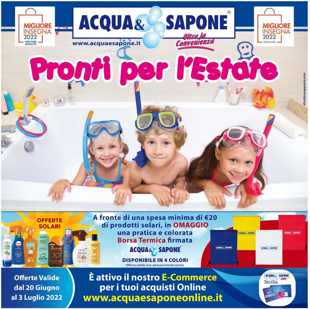 Volantino Acqua & Sapone - Offerte 20/06-03/07/2022