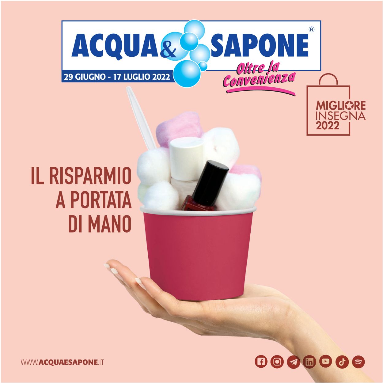 Volantino Acqua & Sapone - Offerte 29/06-17/07/2022