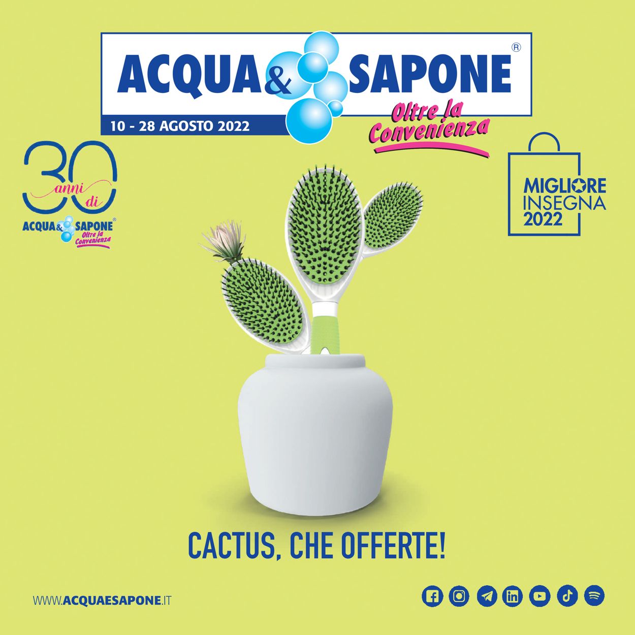 Volantino Acqua & Sapone - Offerte 10/08-28/08/2022