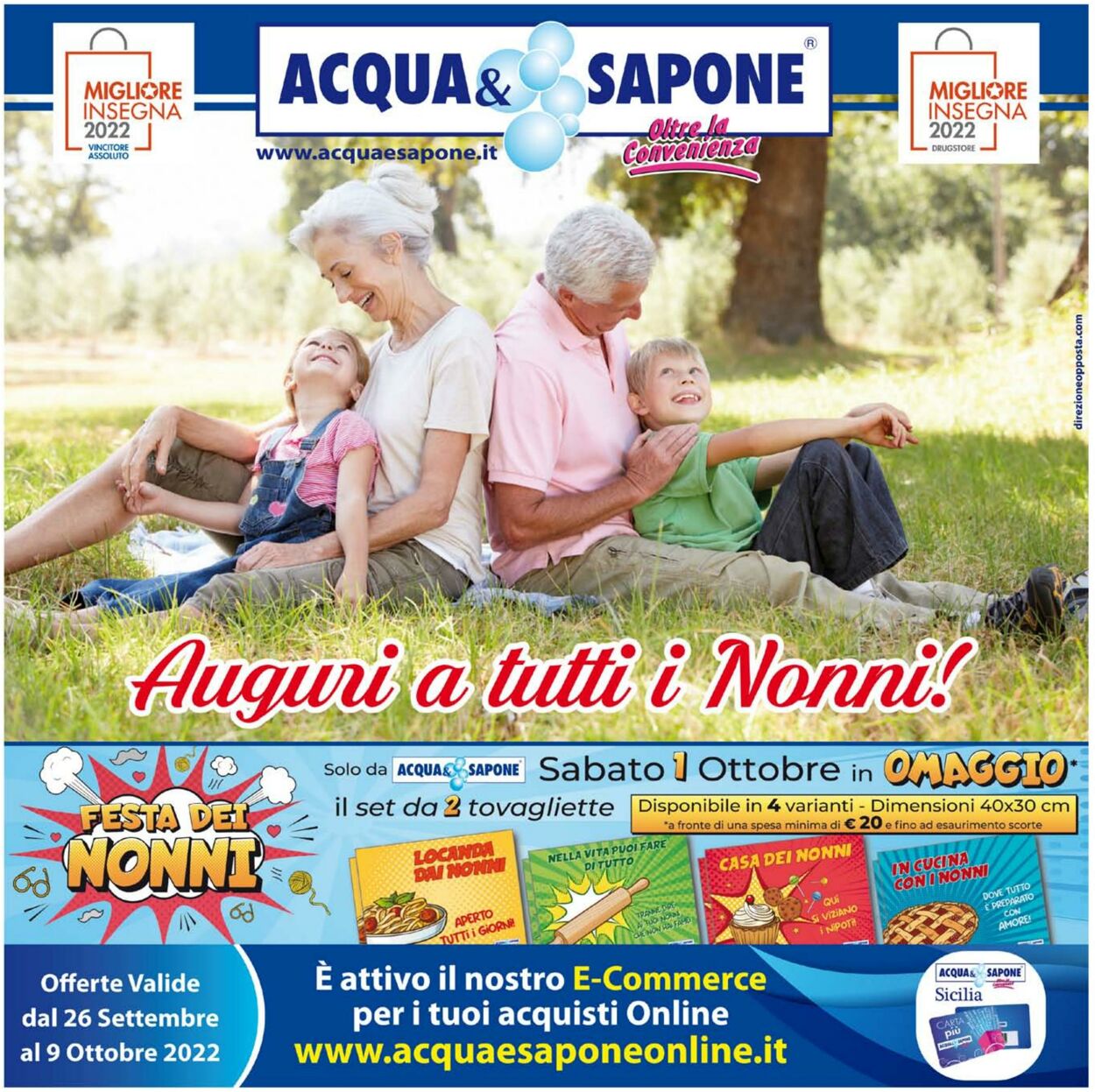 Volantino Acqua & Sapone - Offerte 26/09-09/10/2022