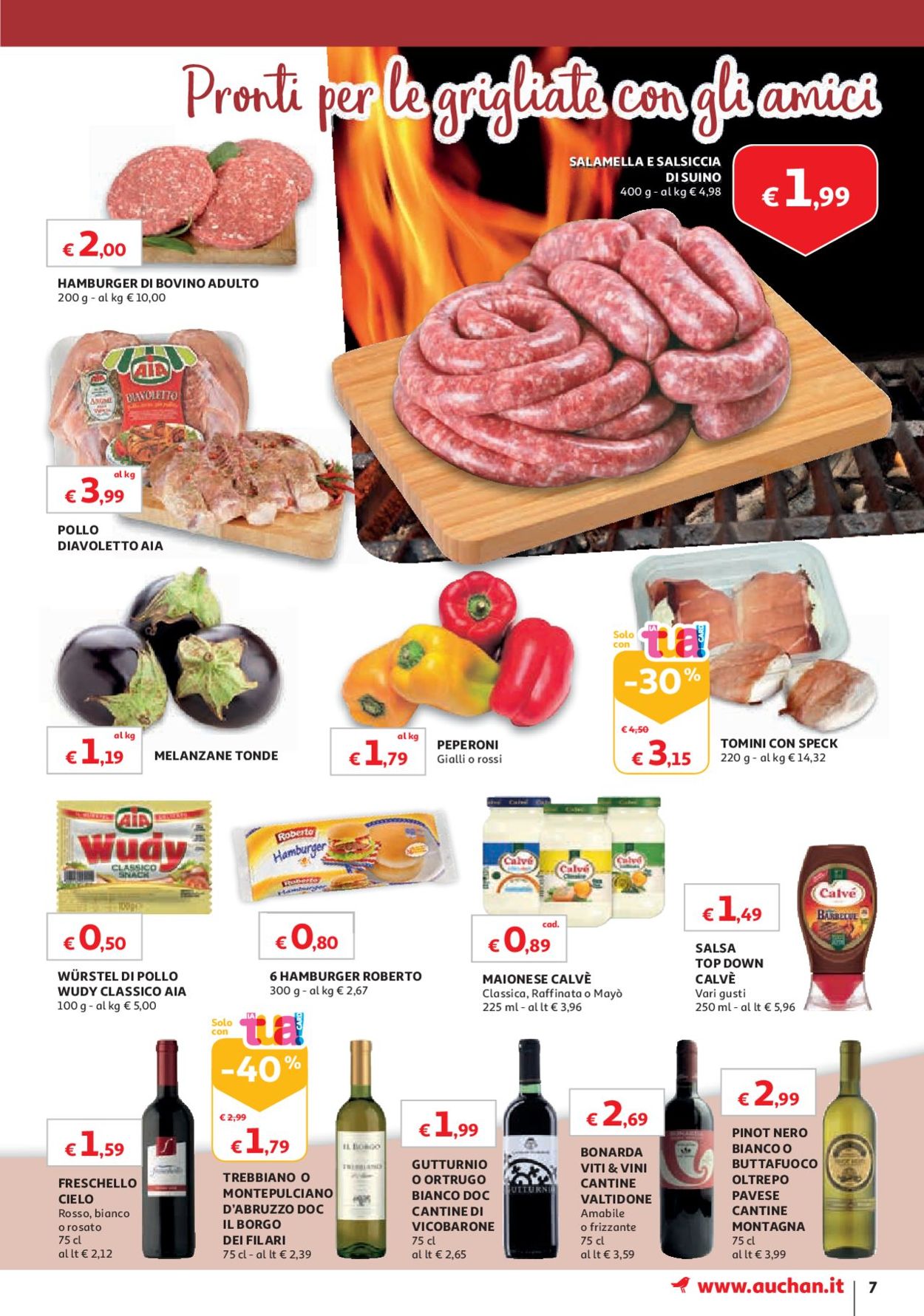 Volantino Auchan - Offerte 23/04-01/05/2019 (Pagina 7)