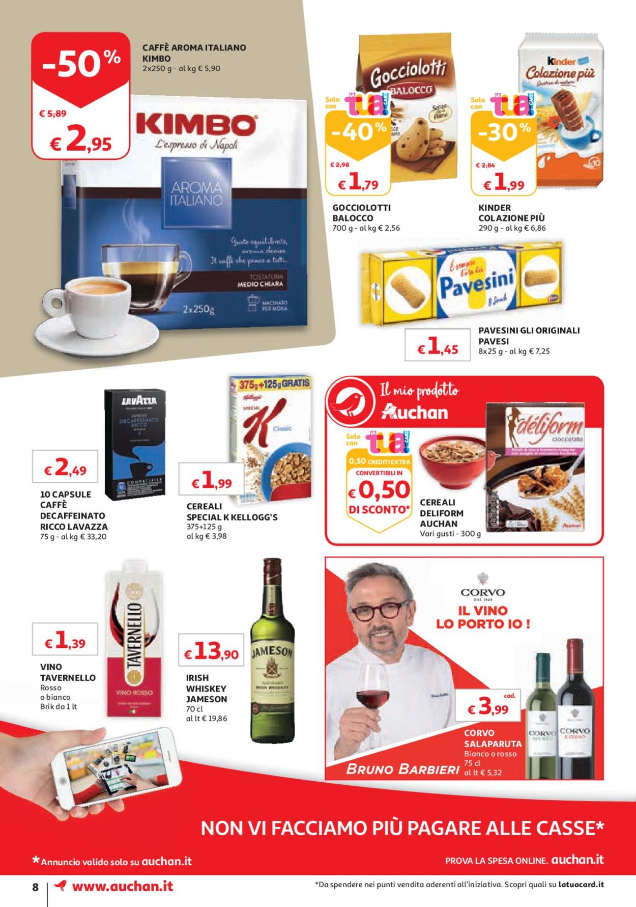 Volantino Auchan - Offerte 23/04-01/05/2019 (Pagina 8)