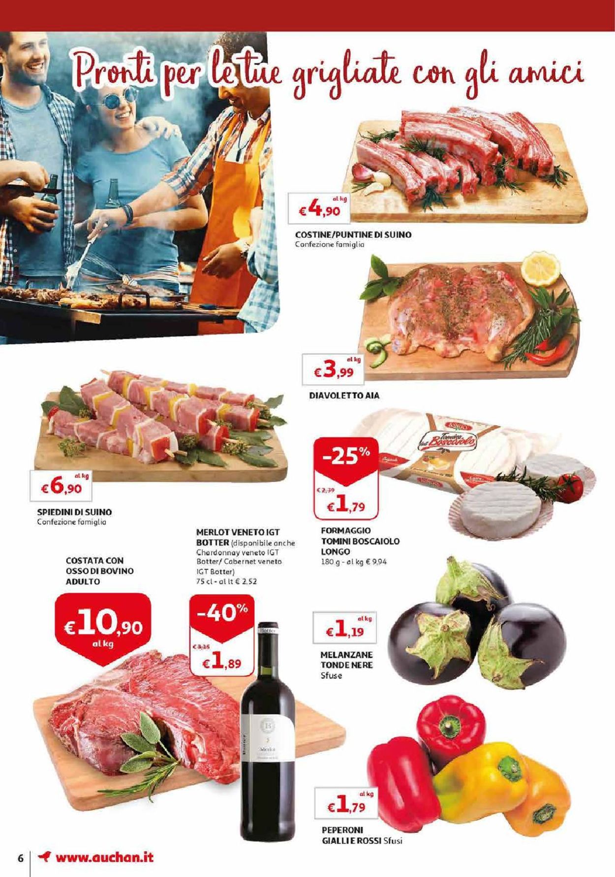 Volantino Auchan - Offerte 23/04-01/05/2019 (Pagina 6)