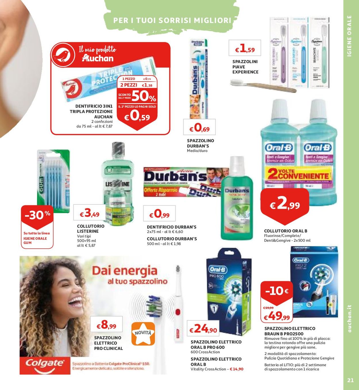 Volantino Auchan - Offerte 23/04-13/05/2019 (Pagina 21)