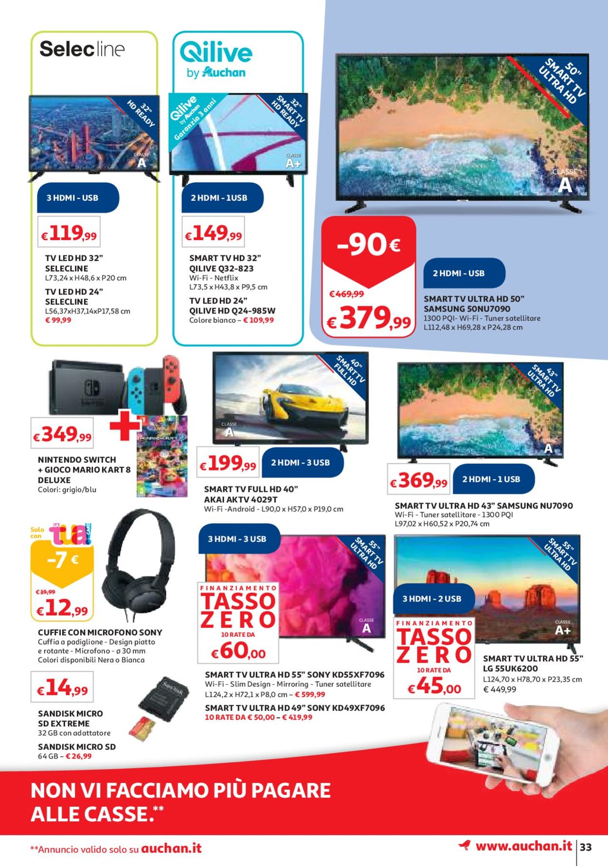 Volantino Auchan - Offerte 02/05-13/05/2019 (Pagina 33)