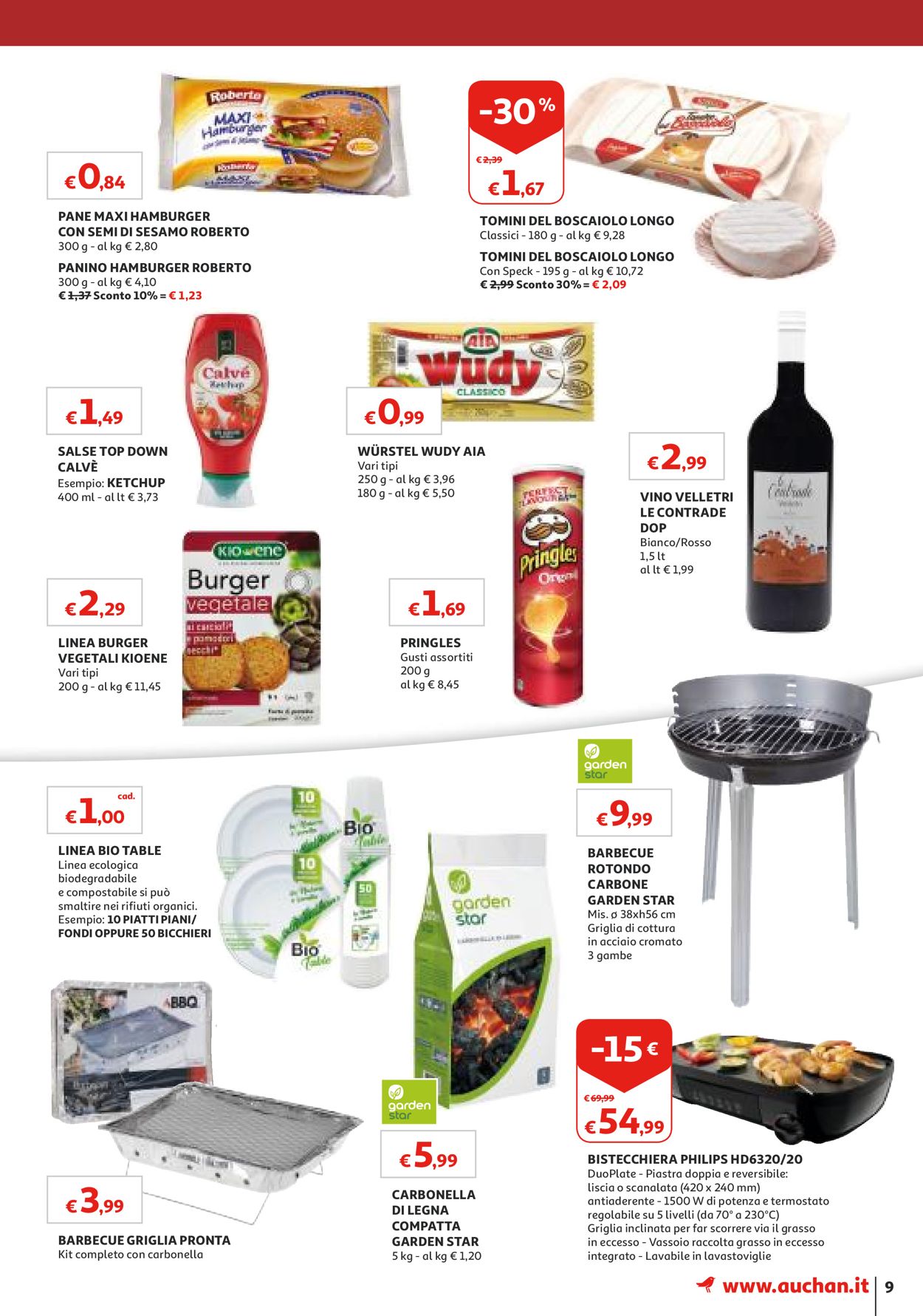 Volantino Auchan - Offerte 23/05-30/05/2019 (Pagina 9)