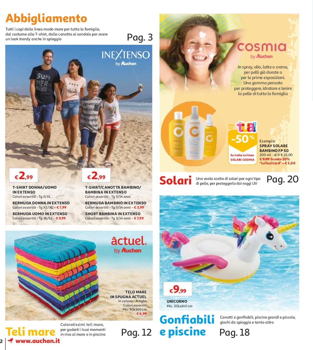 Volantino Auchan - Offerte 23/05-30/06/2019 (Pagina 2)