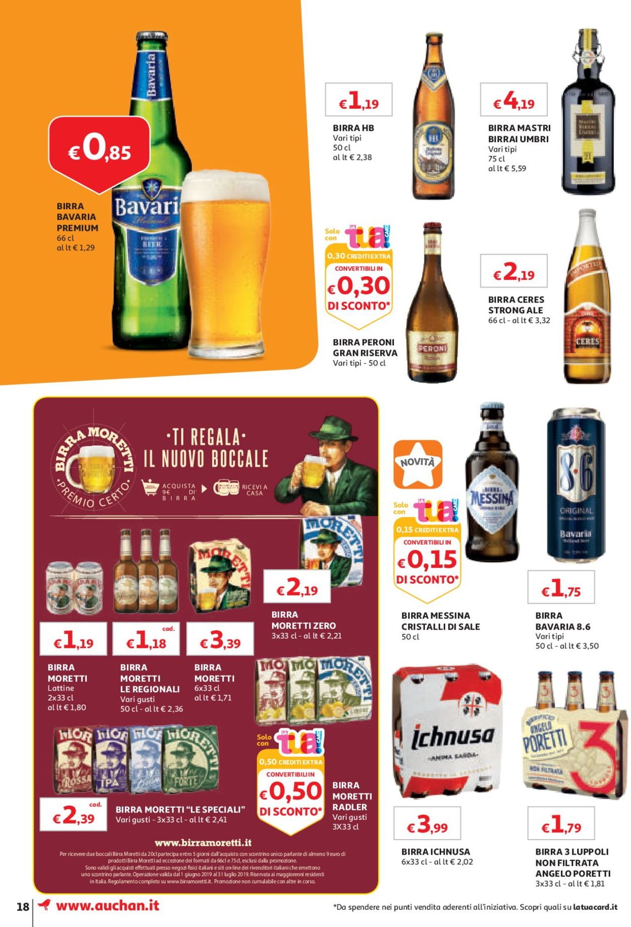 Volantino Auchan - Offerte 31/05-10/06/2019 (Pagina 18)