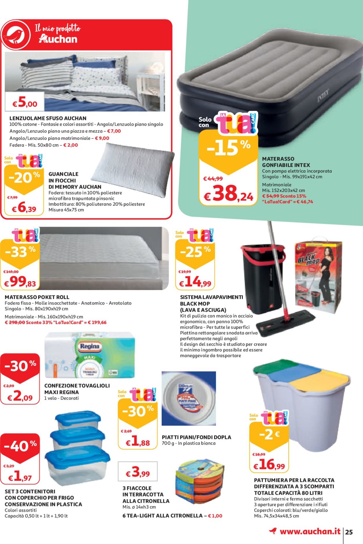 Volantino Auchan - Offerte 31/05-10/06/2019 (Pagina 25)