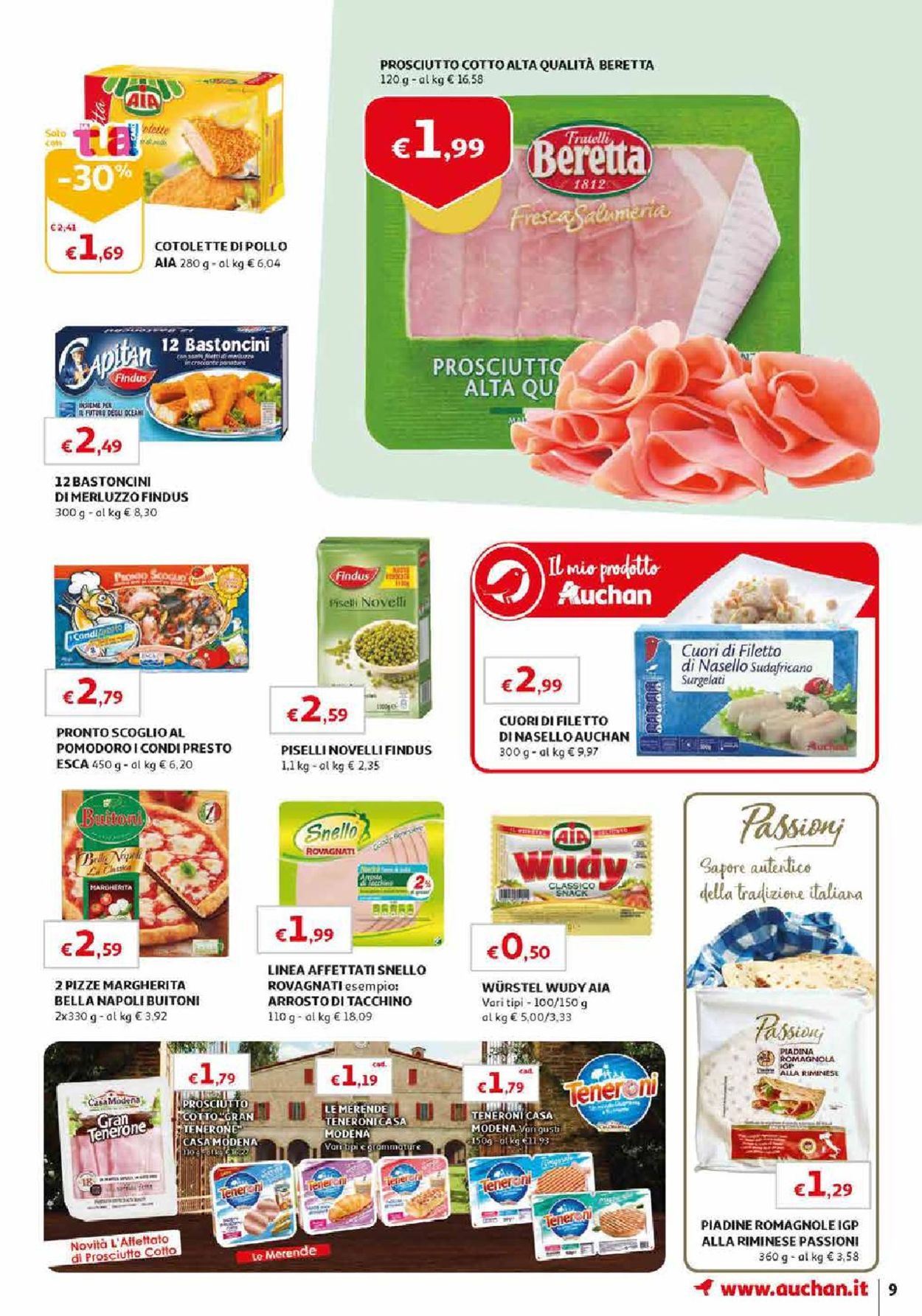 Volantino Auchan - Offerte 31/05-10/06/2019 (Pagina 9)