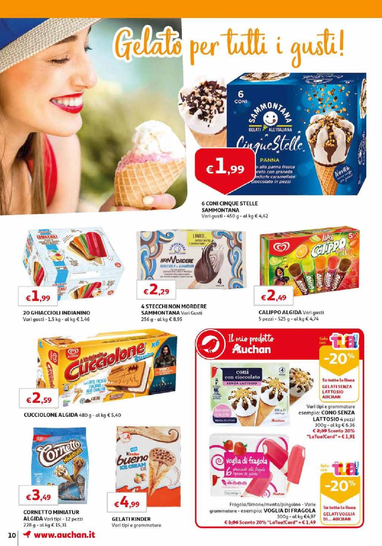 Volantino Auchan - Offerte 31/05-10/06/2019 (Pagina 10)