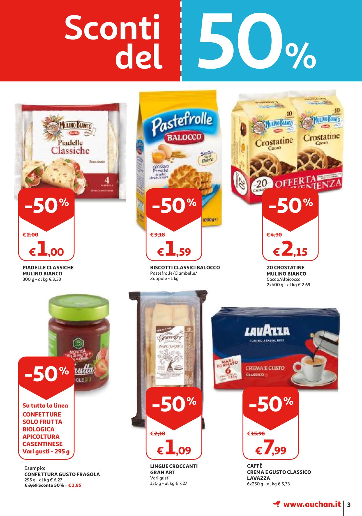Volantino Auchan - Offerte 01/07-10/07/2019 (Pagina 3)