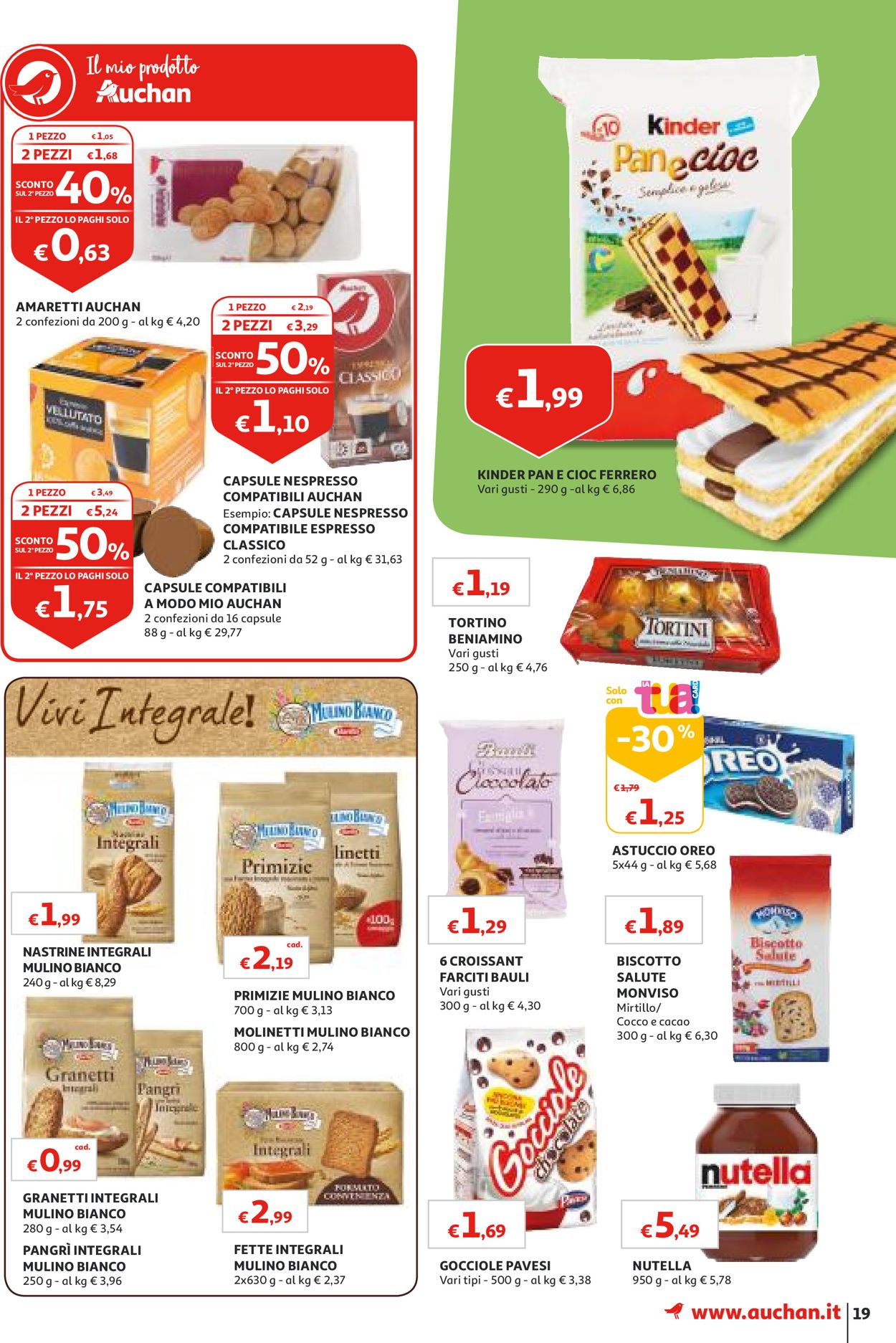 Volantino Auchan - Offerte 01/07-10/07/2019 (Pagina 19)
