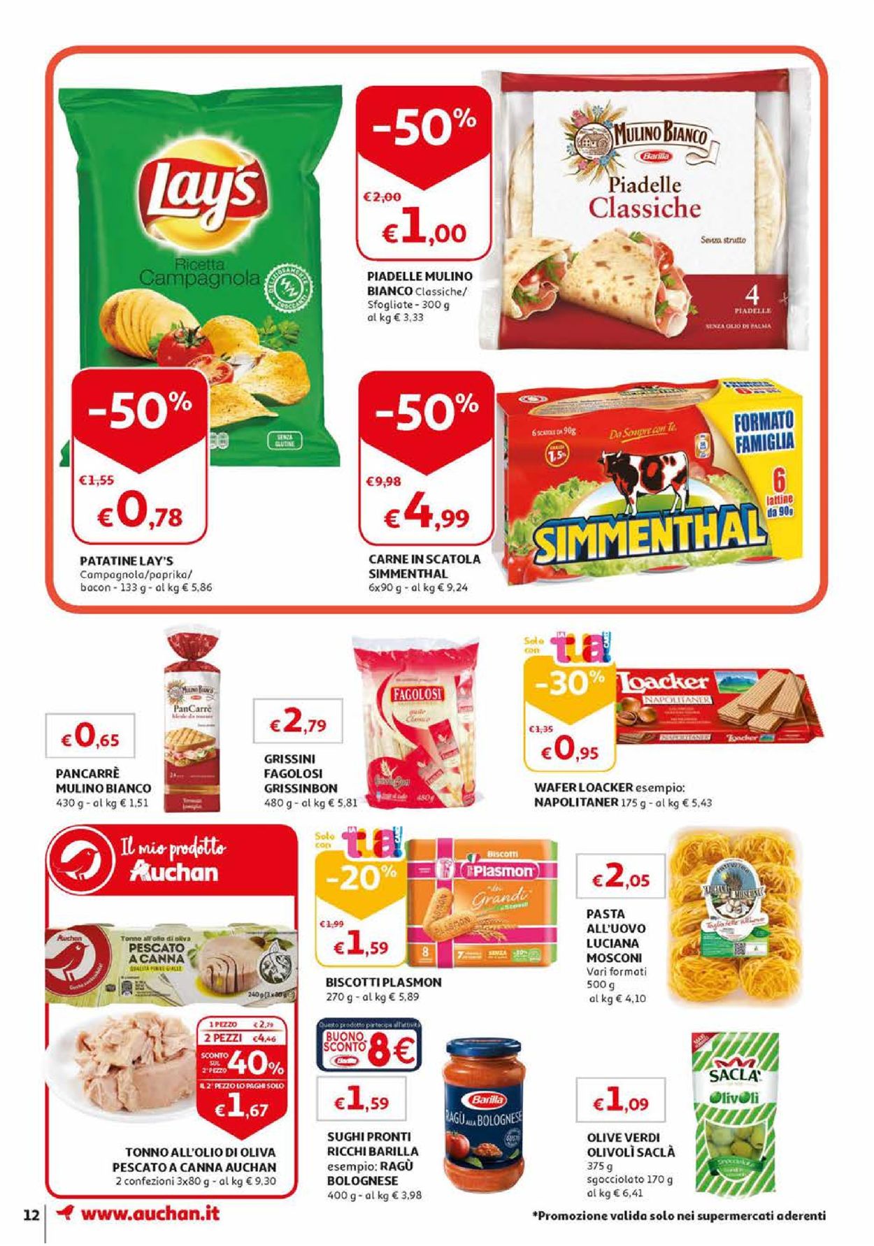 Volantino Auchan - Offerte 01/07-10/07/2019 (Pagina 12)
