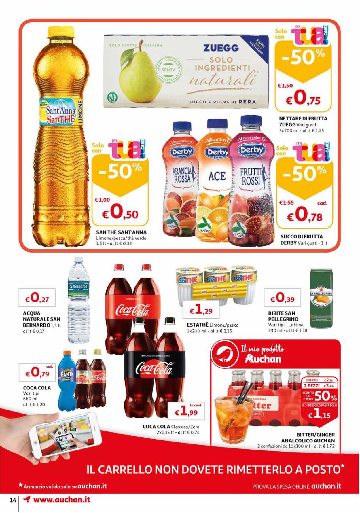 Volantino Auchan - Offerte 01/07-10/07/2019 (Pagina 14)