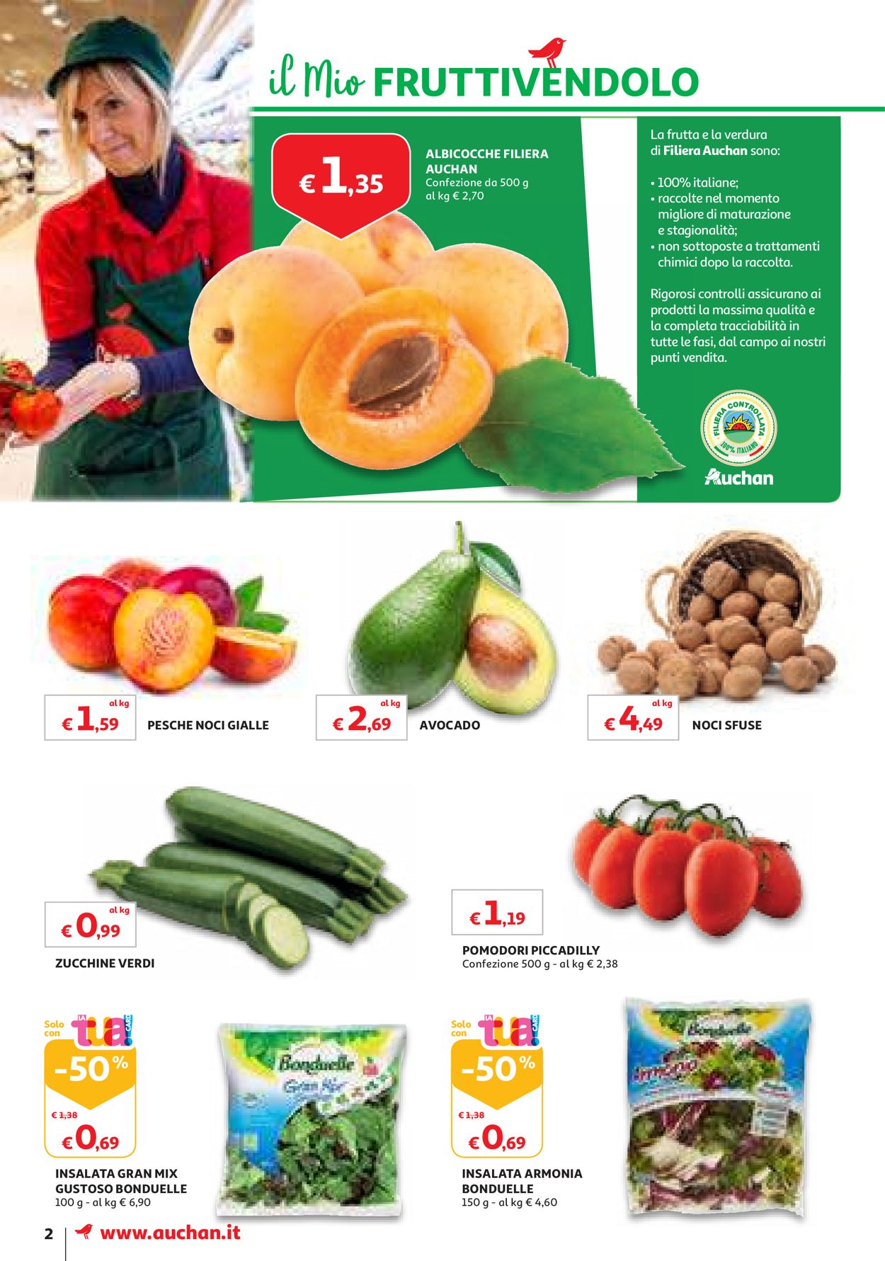 Volantino Auchan - Offerte 01/07-10/07/2019 (Pagina 2)