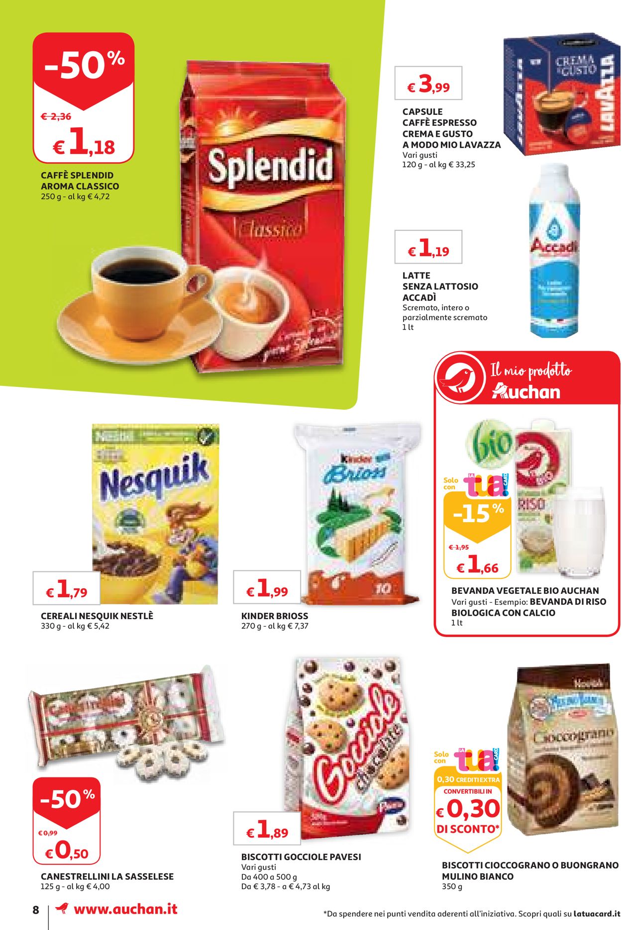 Volantino Auchan - Offerte 01/07-10/07/2019 (Pagina 8)