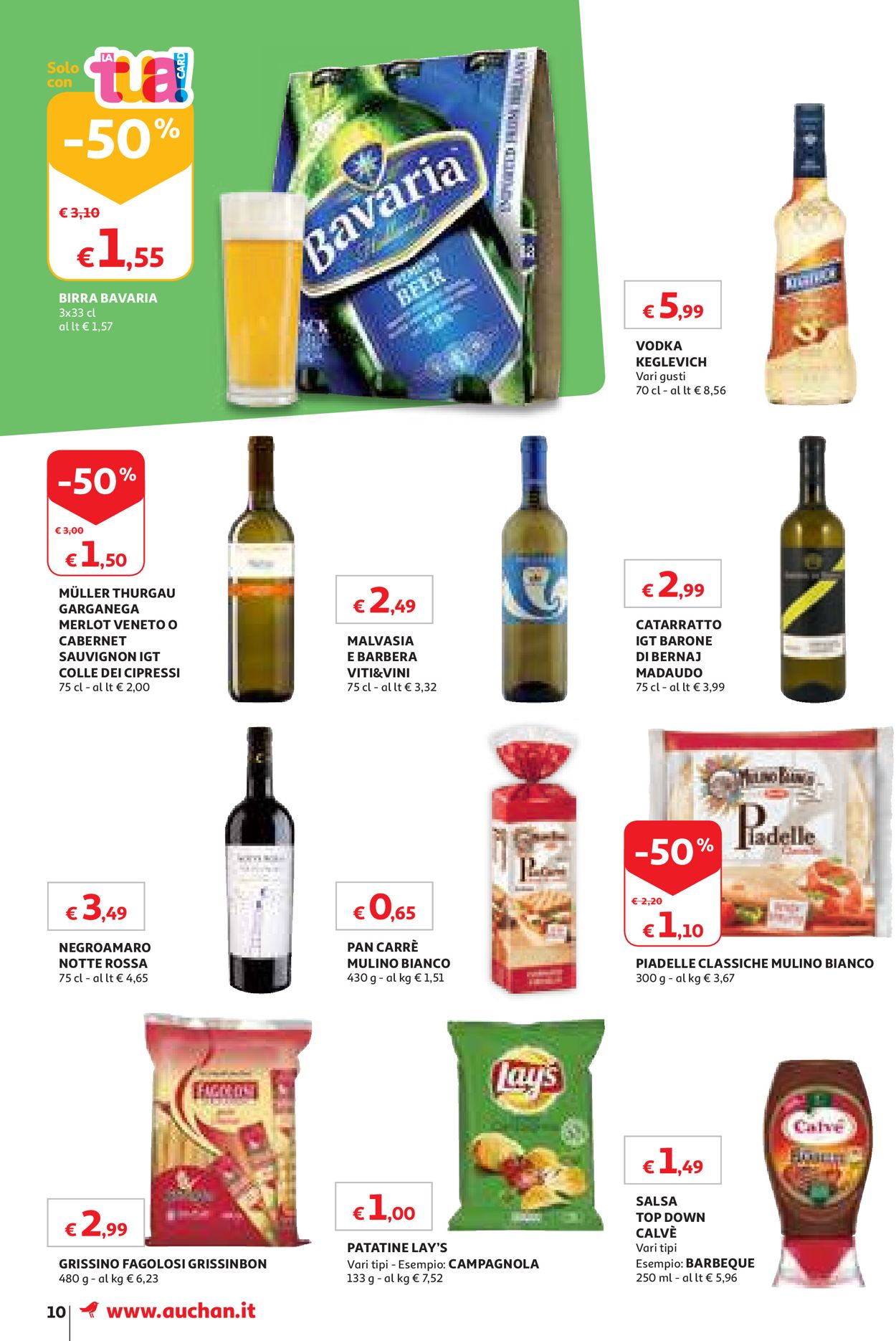 Volantino Auchan - Offerte 01/07-10/07/2019 (Pagina 10)