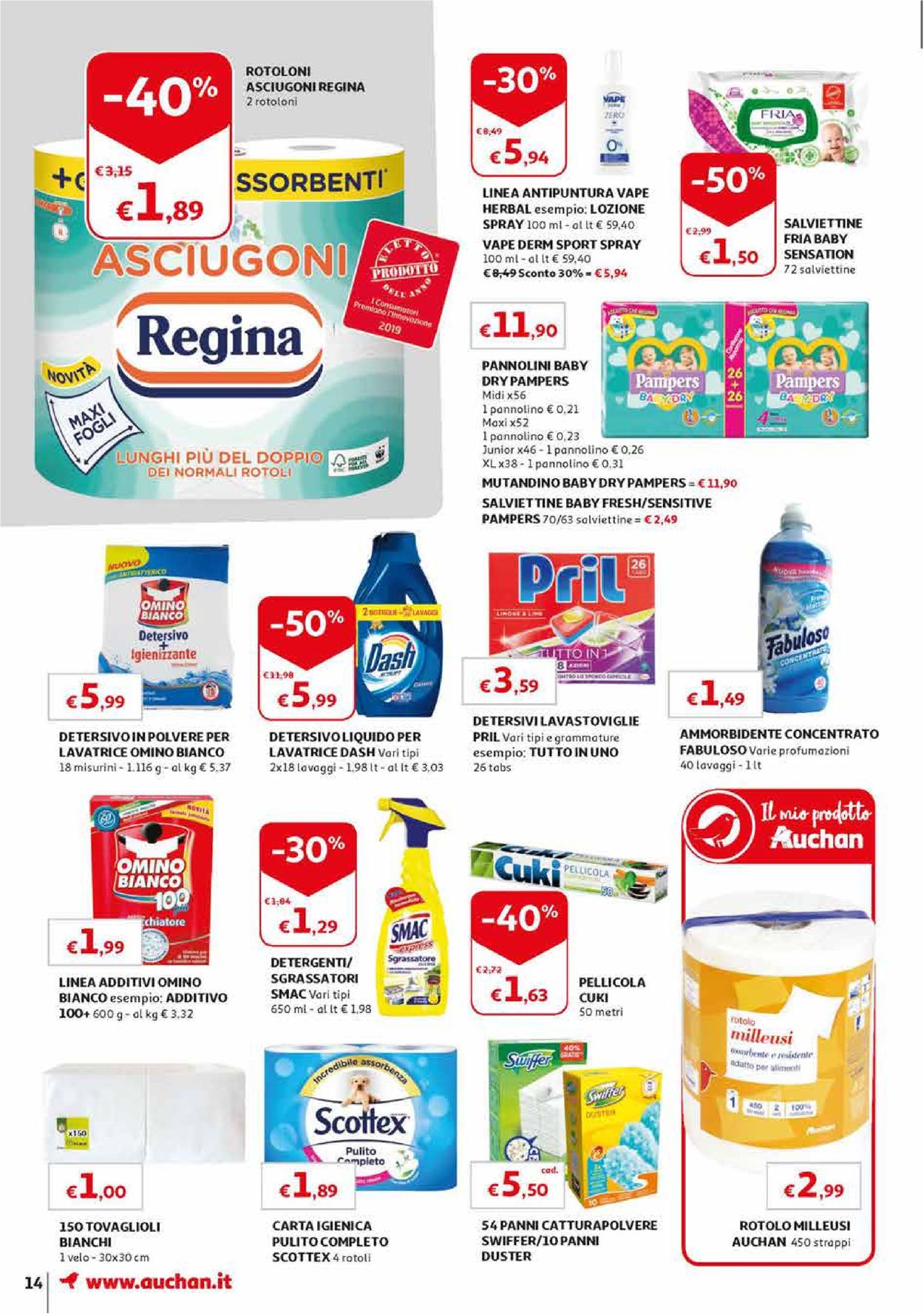 Volantino Auchan - Offerte 11/07-22/07/2019 (Pagina 14)