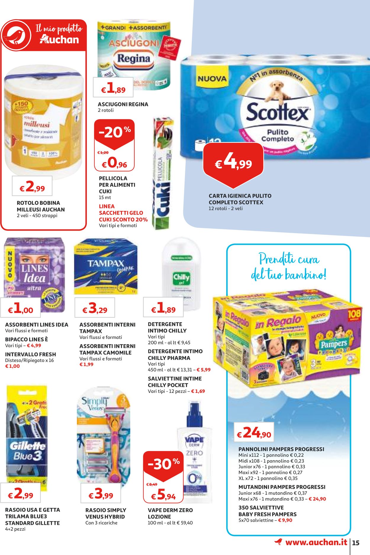 Volantino Auchan - Offerte 11/07-22/07/2019 (Pagina 15)