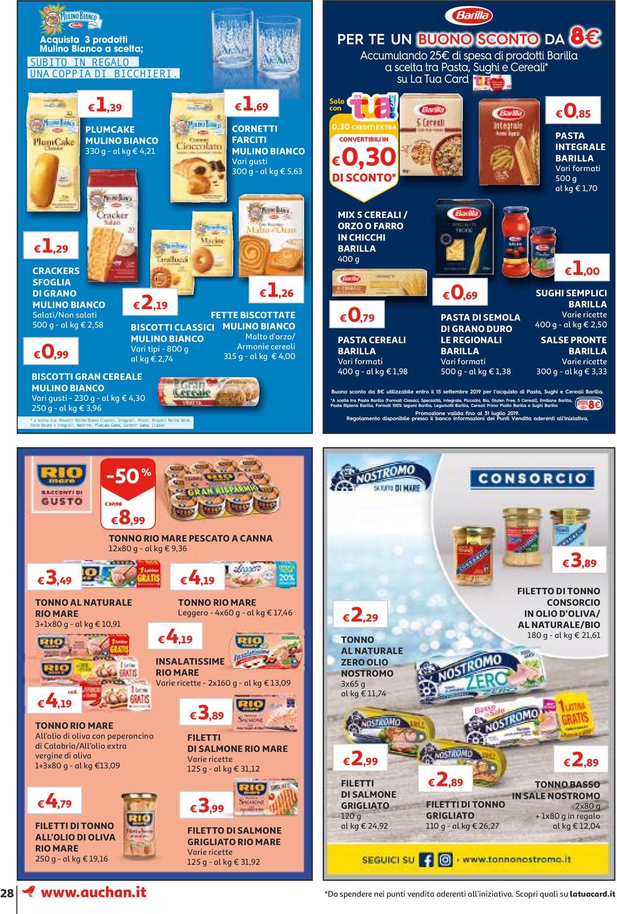 Volantino Auchan - Offerte 11/07-22/07/2019 (Pagina 28)