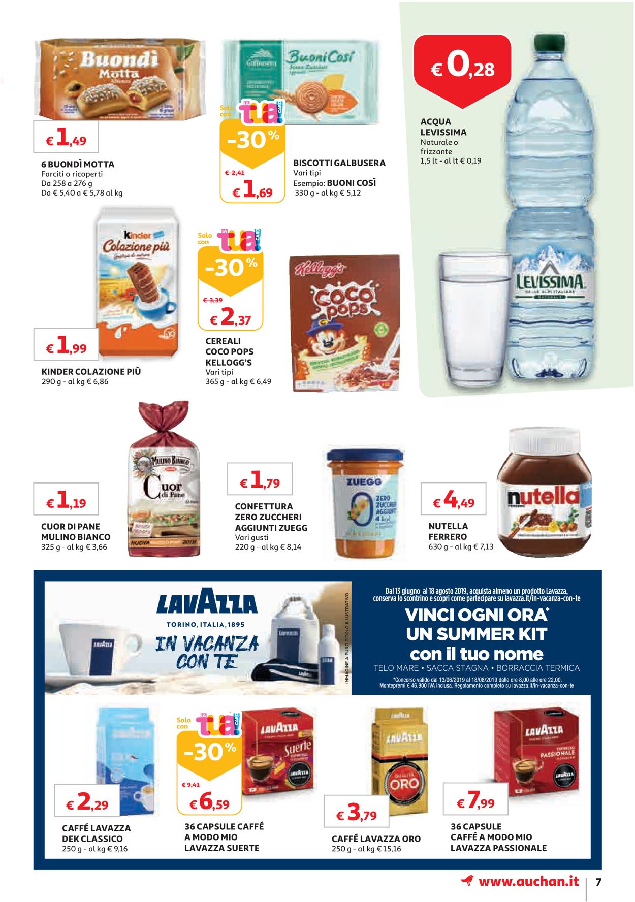 Volantino Auchan - Offerte 23/07-31/07/2019 (Pagina 7)