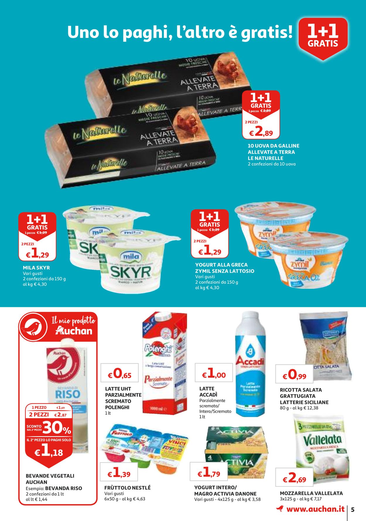 Volantino Auchan - Offerte 23/07-31/07/2019 (Pagina 5)
