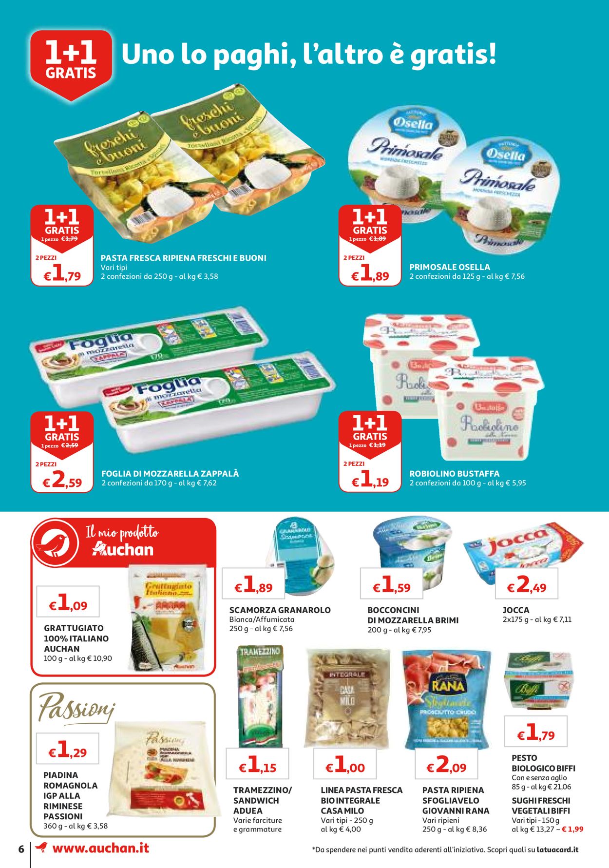 Volantino Auchan - Offerte 23/07-31/07/2019 (Pagina 6)