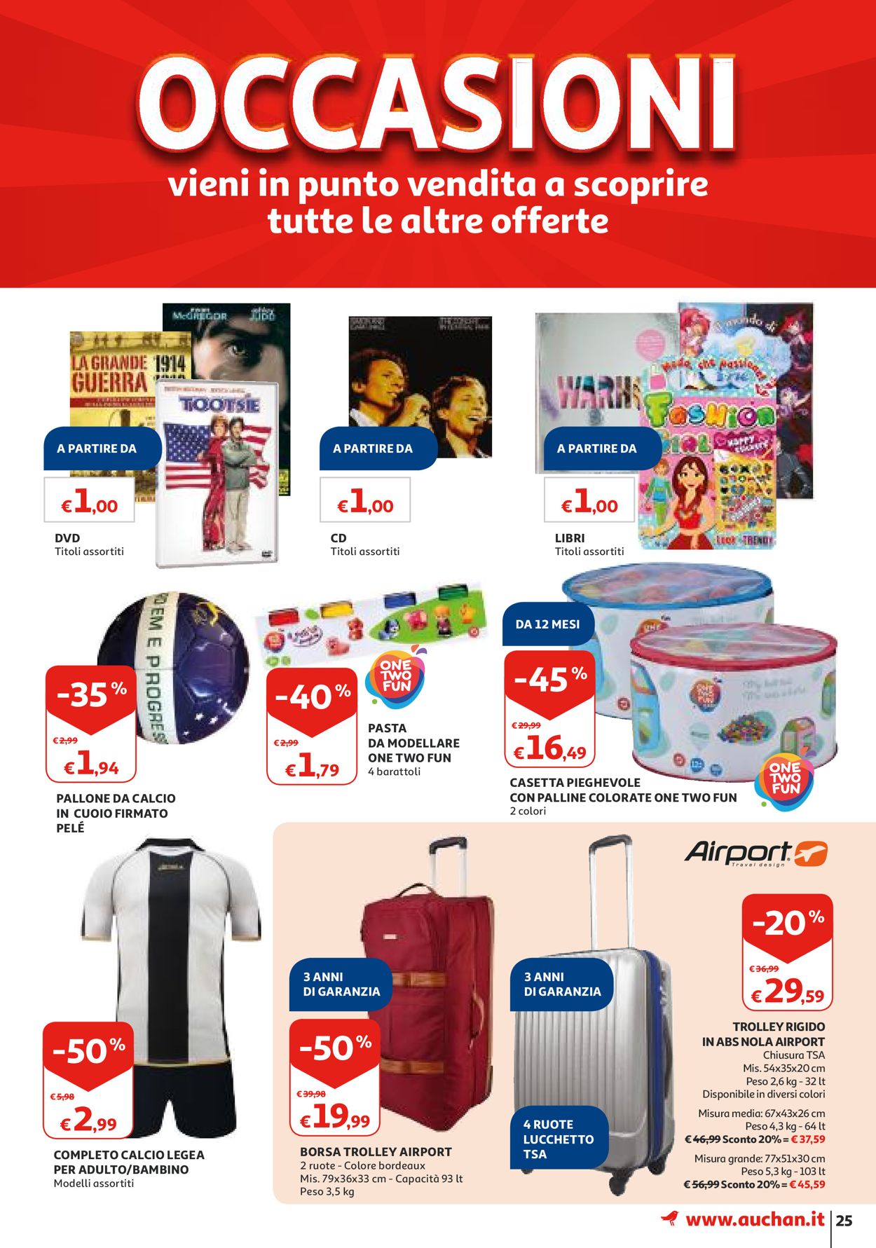 Volantino Auchan - Offerte 23/07-31/07/2019 (Pagina 25)