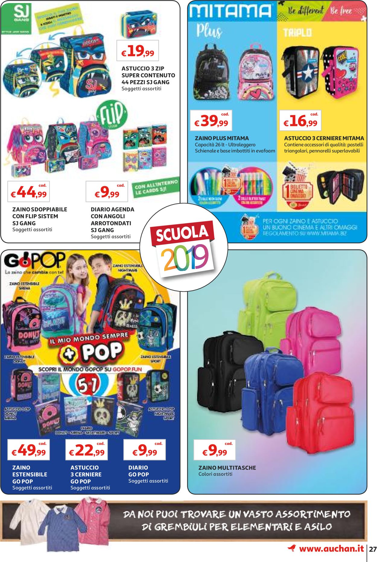 Volantino Auchan - Offerte 23/07-31/07/2019 (Pagina 27)