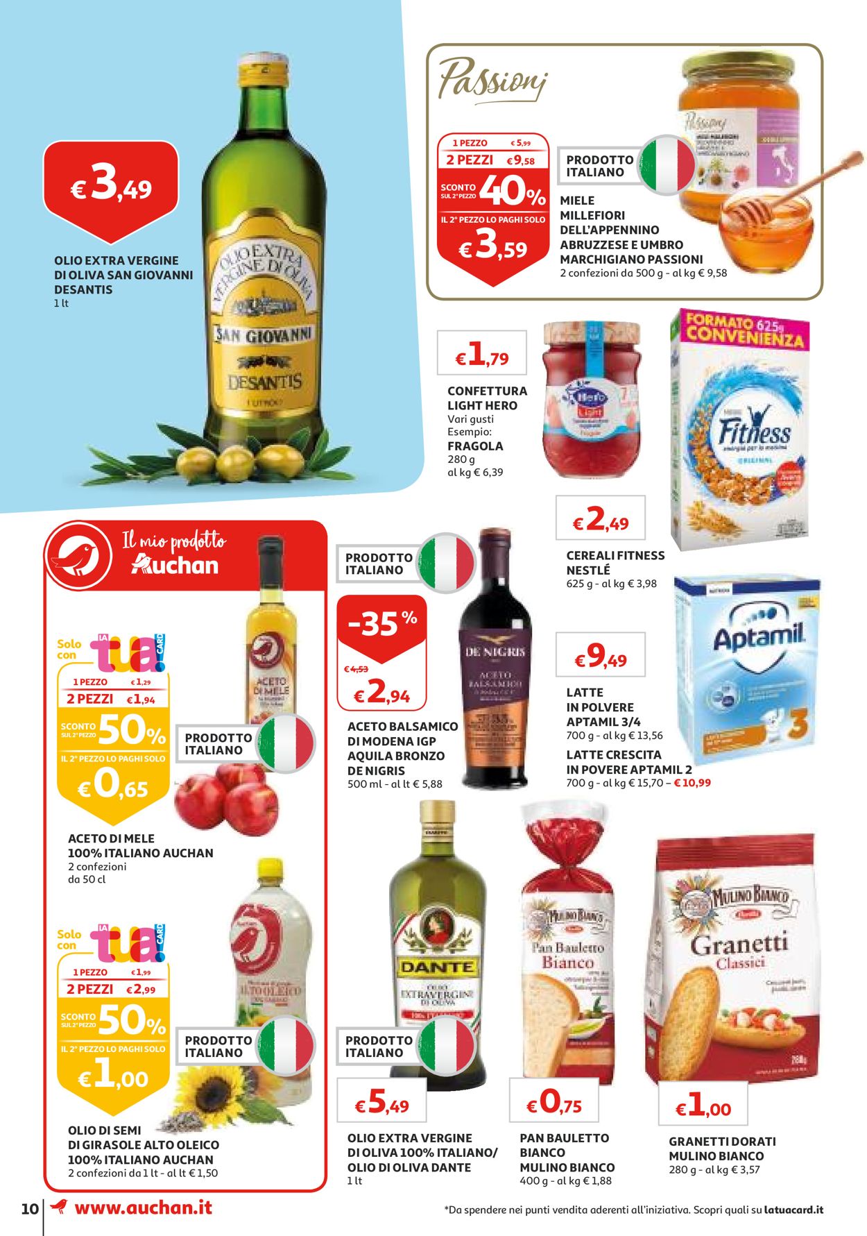 Volantino Auchan - Offerte 01/08-08/08/2019 (Pagina 10)