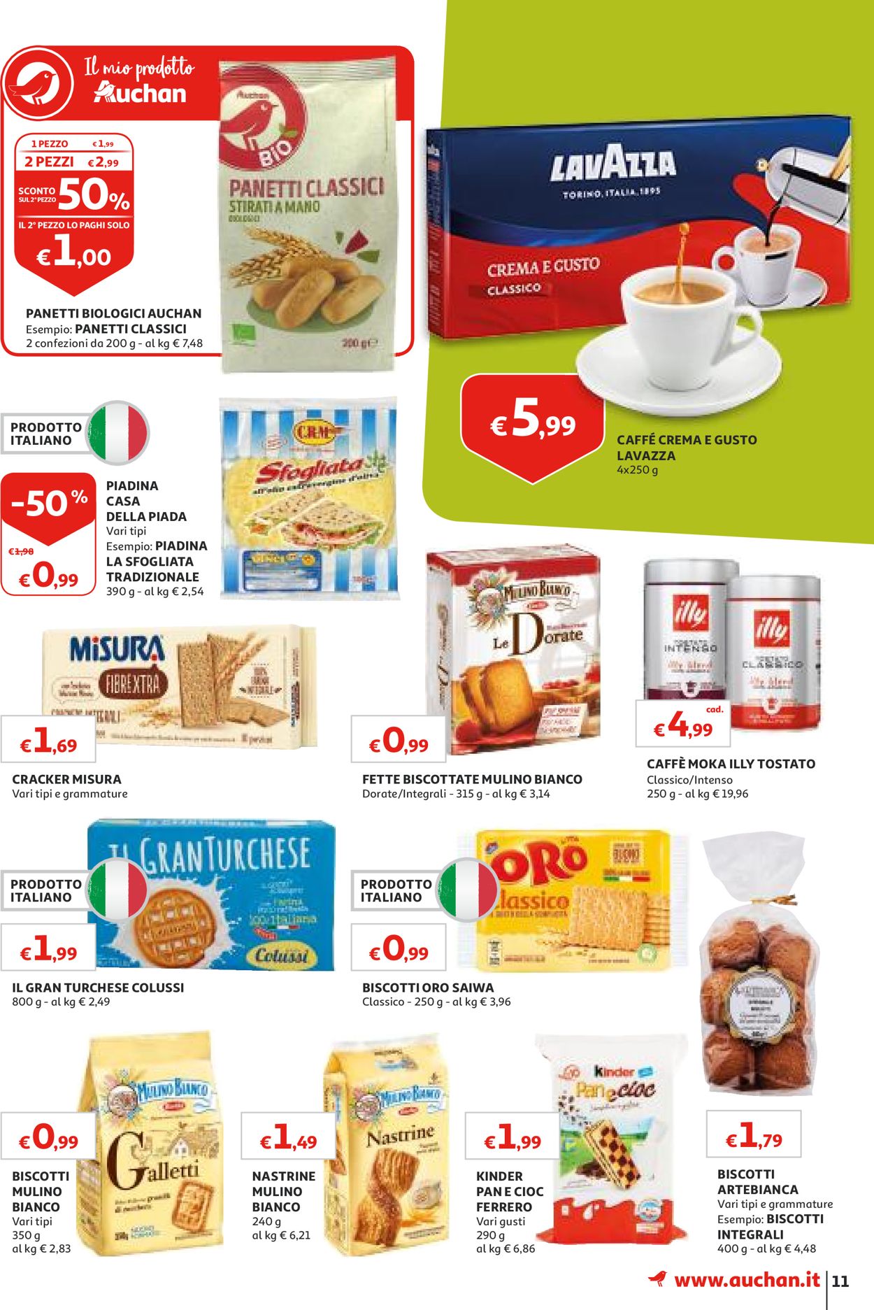 Volantino Auchan - Offerte 01/08-08/08/2019 (Pagina 11)
