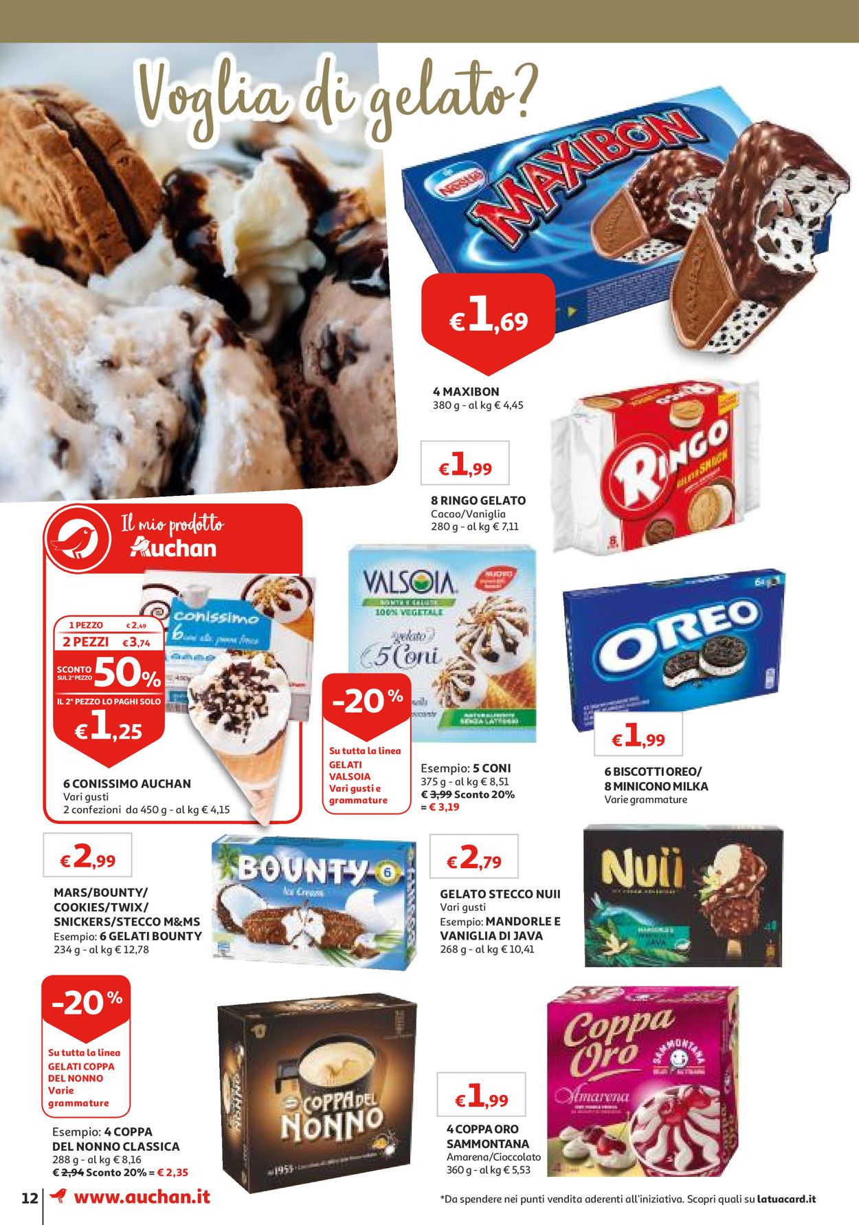 Volantino Auchan - Offerte 01/08-08/08/2019 (Pagina 12)