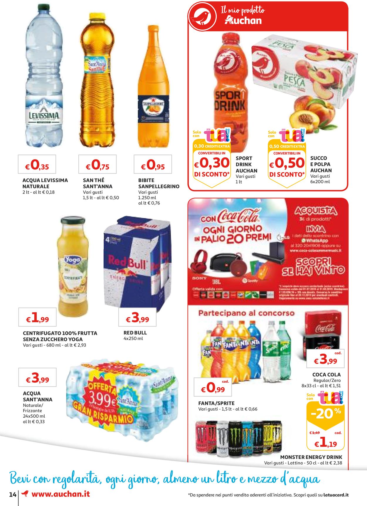 Volantino Auchan - Offerte 01/08-08/08/2019 (Pagina 14)