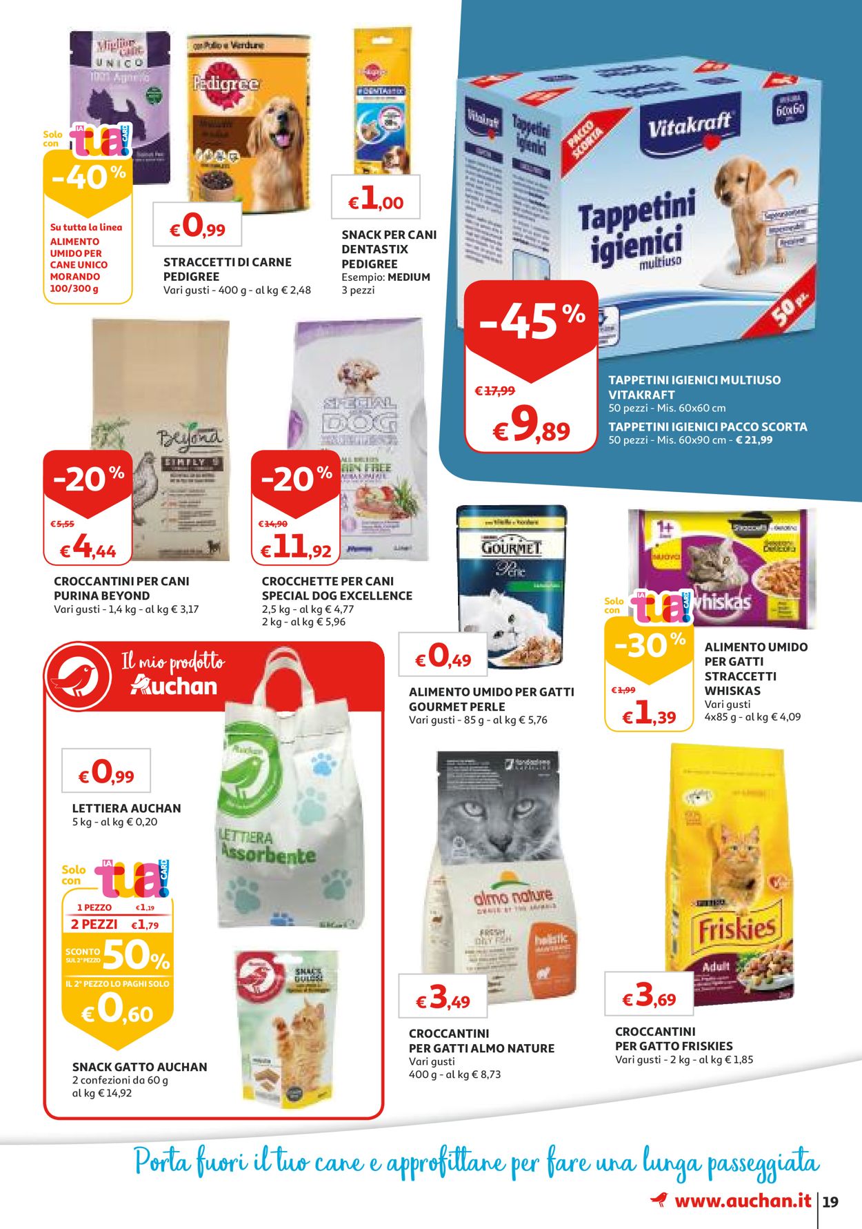 Volantino Auchan - Offerte 01/08-08/08/2019 (Pagina 19)
