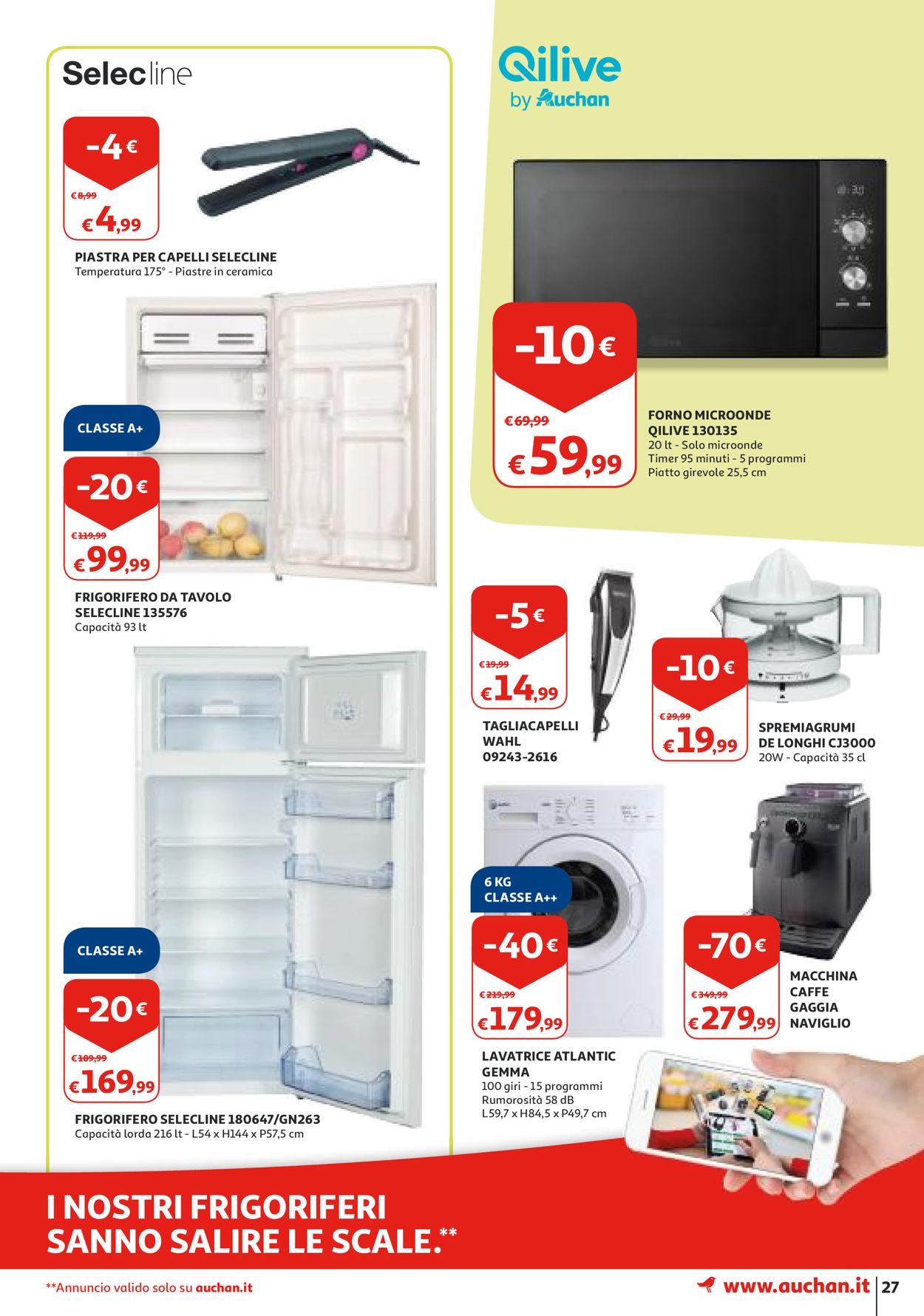 Volantino Auchan - Offerte 01/08-08/08/2019 (Pagina 27)